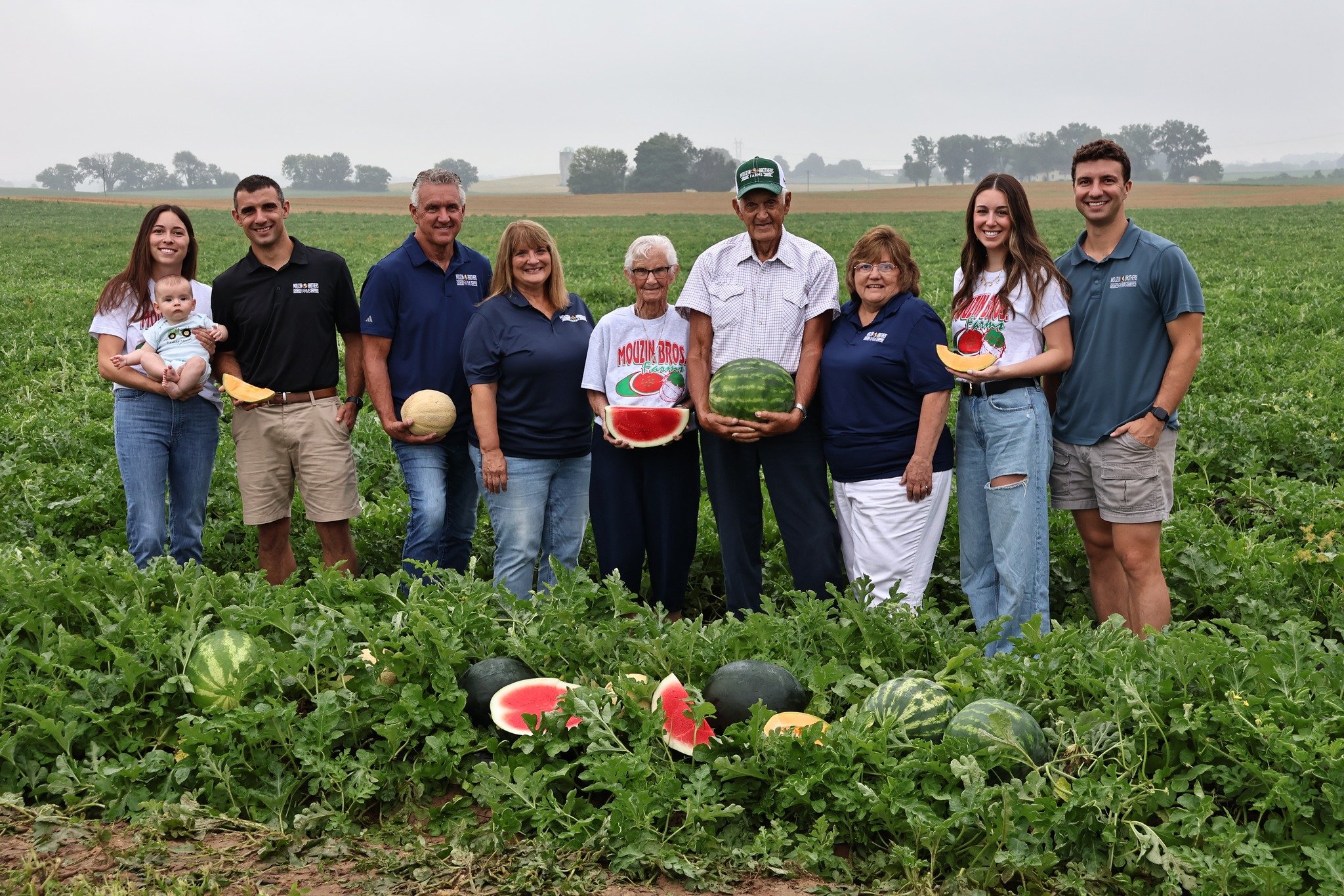 Mouzin Brothers Farms watermelon cantaloupe vincennes